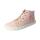 BE-GREEN Sneaker rose Bio-Textil GOTS with laces Weite/M 36