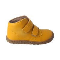 SOFT-FEET Halbschuh mustard bio nappa leather woolfleece Weite/M 23