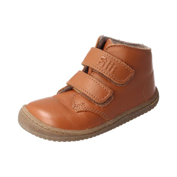 SOFT-FEET Halbschuh chestnut bio nappa leather woolfleece Weite/M 23