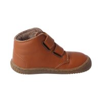 SOFT-FEET Halbschuh chestnut bio nappa leather woolfleece Weite/M 23