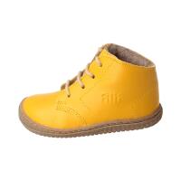 SOFT-TOE Halbschuh mustard bio nappa leather woolfleece Weite/M 24