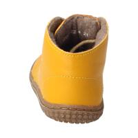 SOFT-TOE Halbschuh mustard bio nappa leather woolfleece Weite/M 24