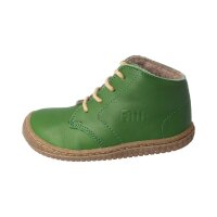 SOFT-TOE Halbschuh leaf bio nappa leather woolfleece laces Weite/M 25