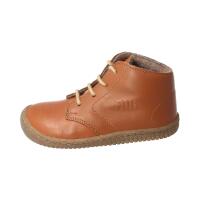 SOFT-TOE Halbschuh chestnut bio nappa leather woolfleece laces Weite/M 23