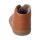 SOFT-TOE Halbschuh chestnut bio nappa leather woolfleece laces Weite/M 23
