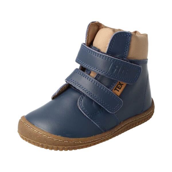 HIMALAYA Winterstiefel TEX-Membrane ocean bio nappa leather wool Klettverschluss Weite/M