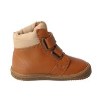 HIMALAYA Winterstiefel chestnut TEX-Membrane bio nappa leather wool Klettverschluss Weite/M 27
