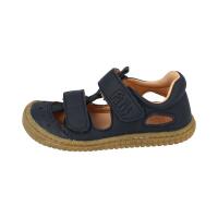 KAIIMAN Sandale navy bio nappa leather Klettverschluss Weite/M