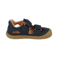 KAIIMAN Sandale navy bio nappa leather velcro Weite/M 23