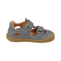 KAIIMAN Sandale stone bio nappa leather Klettverschluss Weite/M 34