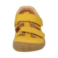 KAIIMAN Sandale mustard bio nappa leather Klettverschluss Weite/M 23