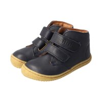 SOFT-FEET Halbschuh bio nappa navy leather velcro Weite/M