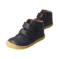 SOFT-FEET Halbschuh bio nappa navy leather Klettverschluss Weite/M 27