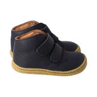 SOFT-FEET Halbschuh bio nappa navy leather Klettverschluss Weite/M 27