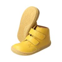 SOFT-FEET Halbschuh mustard bio nappa leather Klettverschluss Weite/M