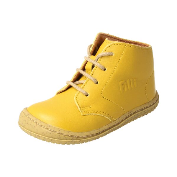 SOFT-TOE Halbschuh mustard bio nappa leather laces Weite/M 25