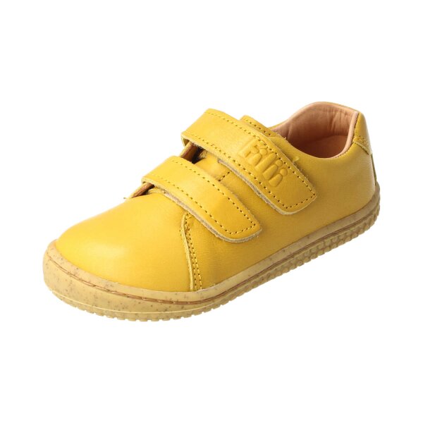 SOFT-WALK Halbschuh mustard bio nappa leather Klettverschluss Weite/M