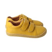 SOFT-WALK Halbschuh mustard bio nappa leather Klettverschluss Weite/M