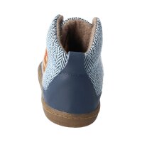BE-HAPPY Halbschuh sky bio nappa woolfleece Weite/M