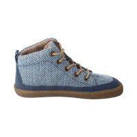 BE-HAPPY Halbschuh sky bio nappa woolfleece Weite/M 42