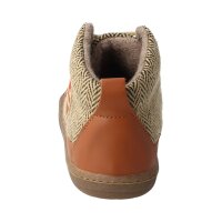 BE-HAPPY Halbschuh chestnut  bio nappa woolfleece Weite/M