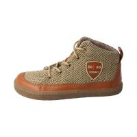 BE-HAPPY Halbschuh chestnut  bio nappa woolfleece Weite/M 36