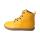 HAPPY-FEET Winterstiefel mustard  bio nappa leather woolfleece laces Weite/M 37