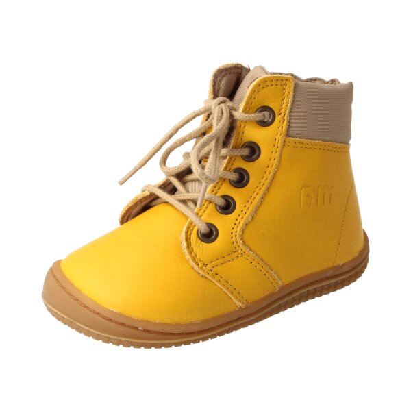 EVEREST mustard bio nappa leather wool laces Winterstiefel Weite/M