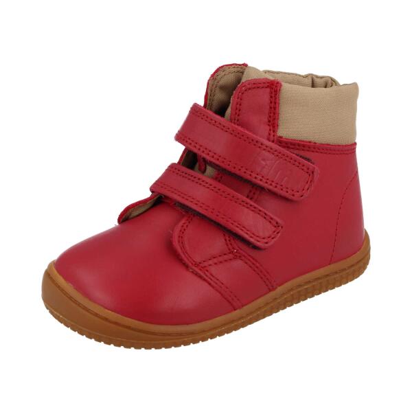 HIMALAYA Winterstiefel TEX-Membrane cranberry bio nappa leather wool Klettverschluss Weite/M