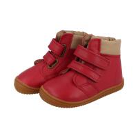 HIMALAYA Winterstiefel TEX-Membrane cranberry bio nappa leather wool Klettverschluss Weite/M 28