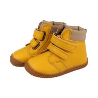 HIMALAYA Winterstiefel mustard TEX-Membrane bio nappa leather wool Klettverschluss Weite/M 22