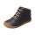 SOFT-TOE Halbschuh navy bio nappa leather fleece laces Weite/M 27