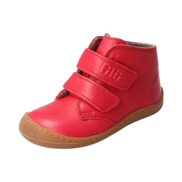 SOFT-FEET Halbschuh fire bio nappa leather fleece Klettverschluss Weite/M 22