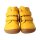 SOFT-FEET Halbschuh mustard bio nappa leather fleece Klettverschluss Weite/M