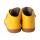 SOFT-FEET Halbschuh mustard bio nappa leather fleece Klettverschluss Weite/M