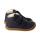 SOFT-FEET Halbschuh navy bio nappa lather wool Klettverschluss Weite/M