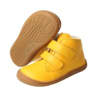 SOFT-FEET Halbschuh mustard bio nappa leather wool Klettverschluss Weite/M