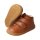 SOFT-FEET Halbschuh chestnut bio nappa leather wool Klettverschluss Weite/M