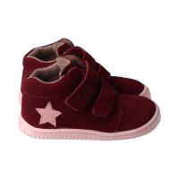 CHAMELIION Halbschuh berry velours leather fleece Klettverschluss Weite/M