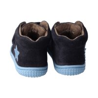 CHAMELIION Halbschuh navy velours leather fleece Klettverschluss Weite/M