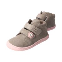 CHAMELIION Halbschuh stone velours leather fleece Klettverschluss Weite/M