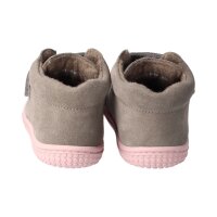 CHAMELIION Halbschuh stone velours leather fleece Klettverschluss Weite/M