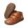CHAMELIION Halbschuh chestnut nappa leater fleece laces Weite/M 21