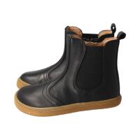 CHELSEA-CITY Stiefel black nappa leather zipper Weite/M 30