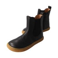CHELSEA-CITY Stiefel black nappa leather zipper Weite/M 37