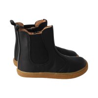 CHELSEA-CITY Stiefel black nappa leather zipper Weite/M 40