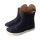 CHELSEA-CITY Stiefel glitter navy nappa leather zipper Weite/M
