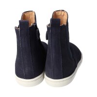 CHELSEA-CITY Stiefel glitter navy nappa leather zipper Weite/M 34