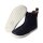 CHELSEA-CITY Stiefel glitter navy nappa leather zipper Weite/M 34