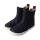 CHELSEA-CITY Stiefel glitter navy nappa leather zipper Weite/M 34